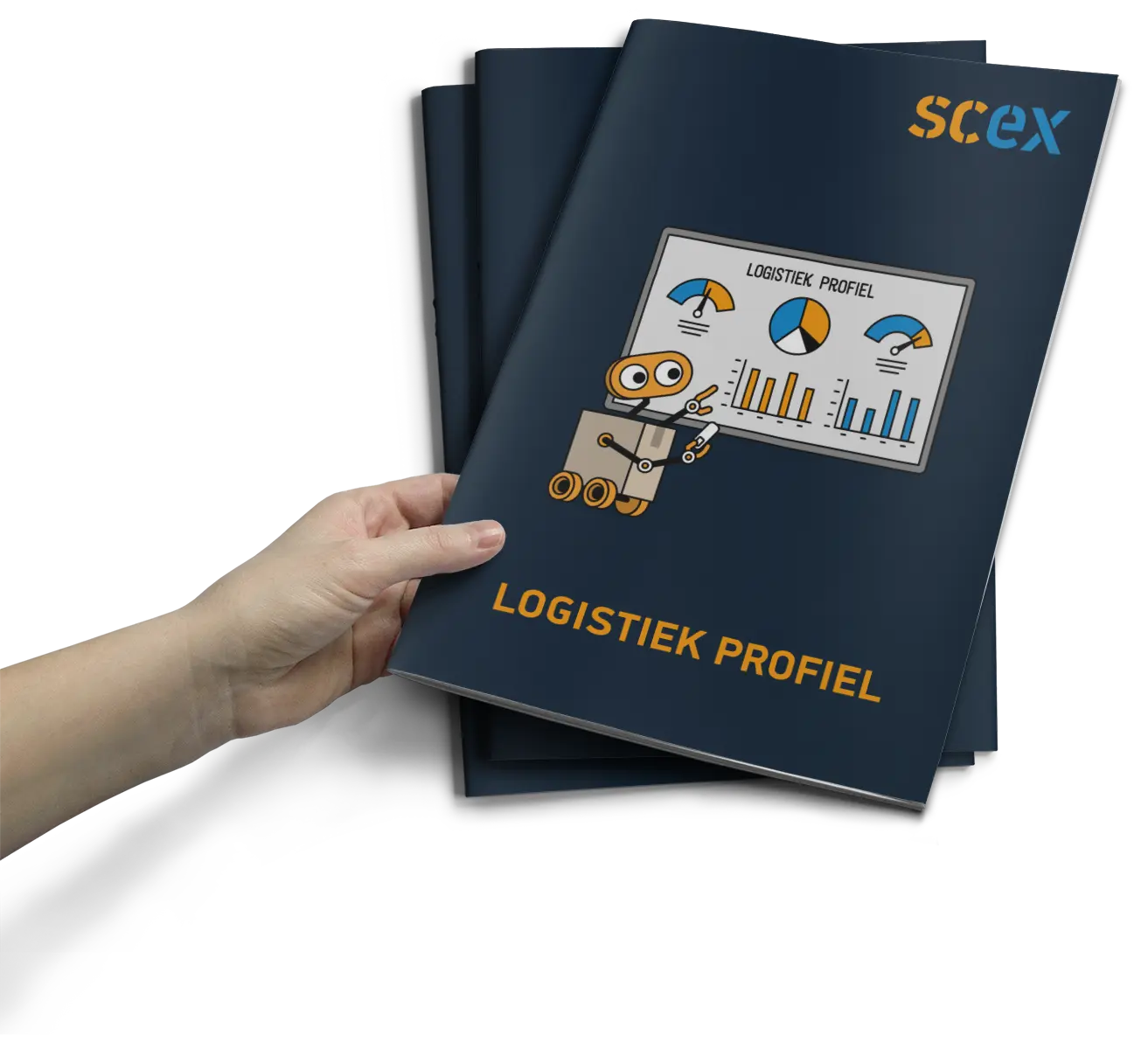 SCEX Logistiek Profiel in hand